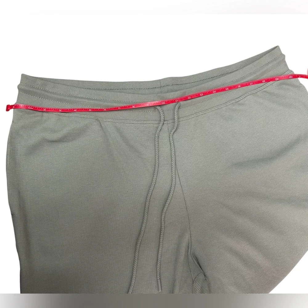 Max & Mia Sage Green XXL Waffle Knit Jogger Pants - Picture 8 of 9